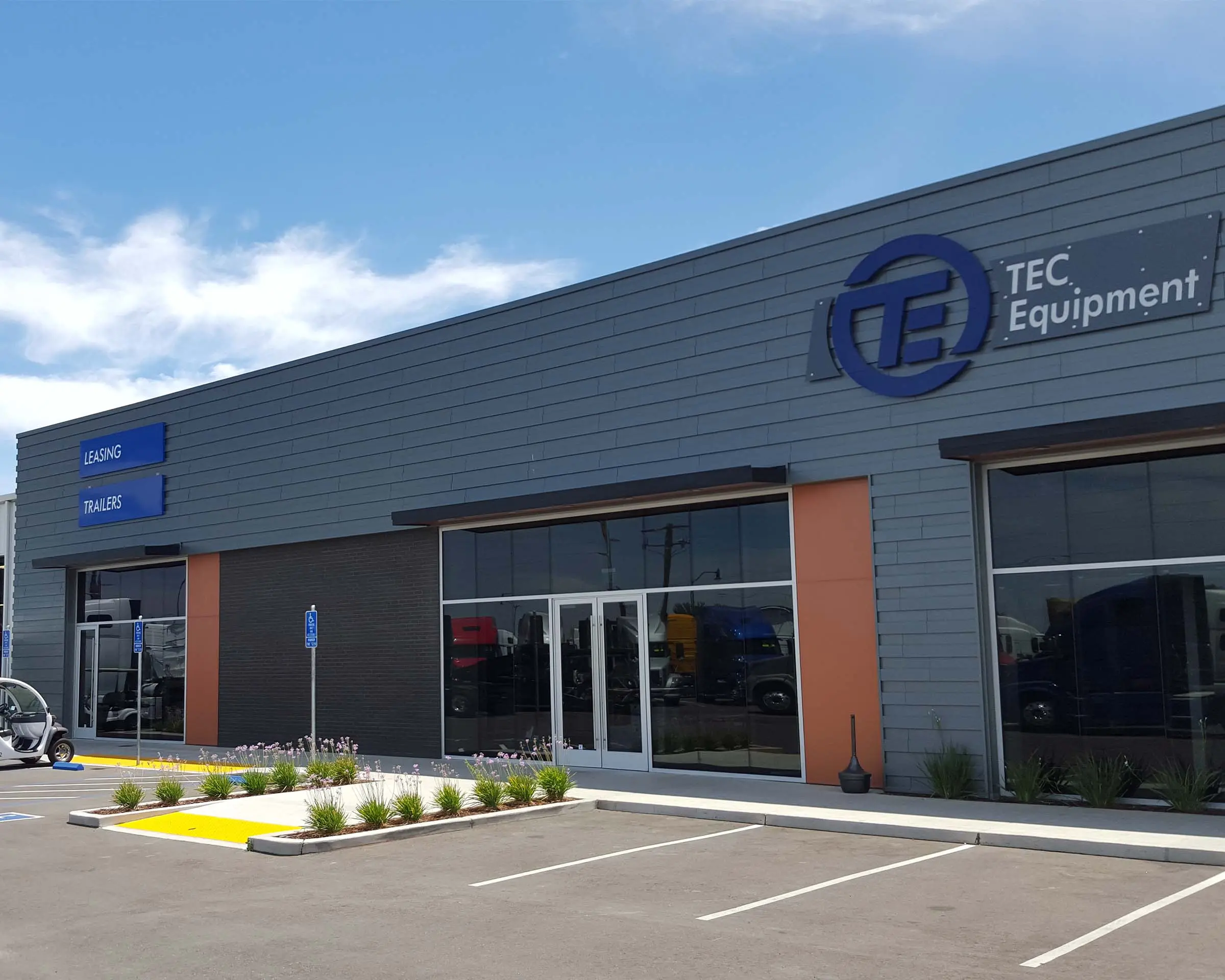 TEC Equipment - Stockton storefront